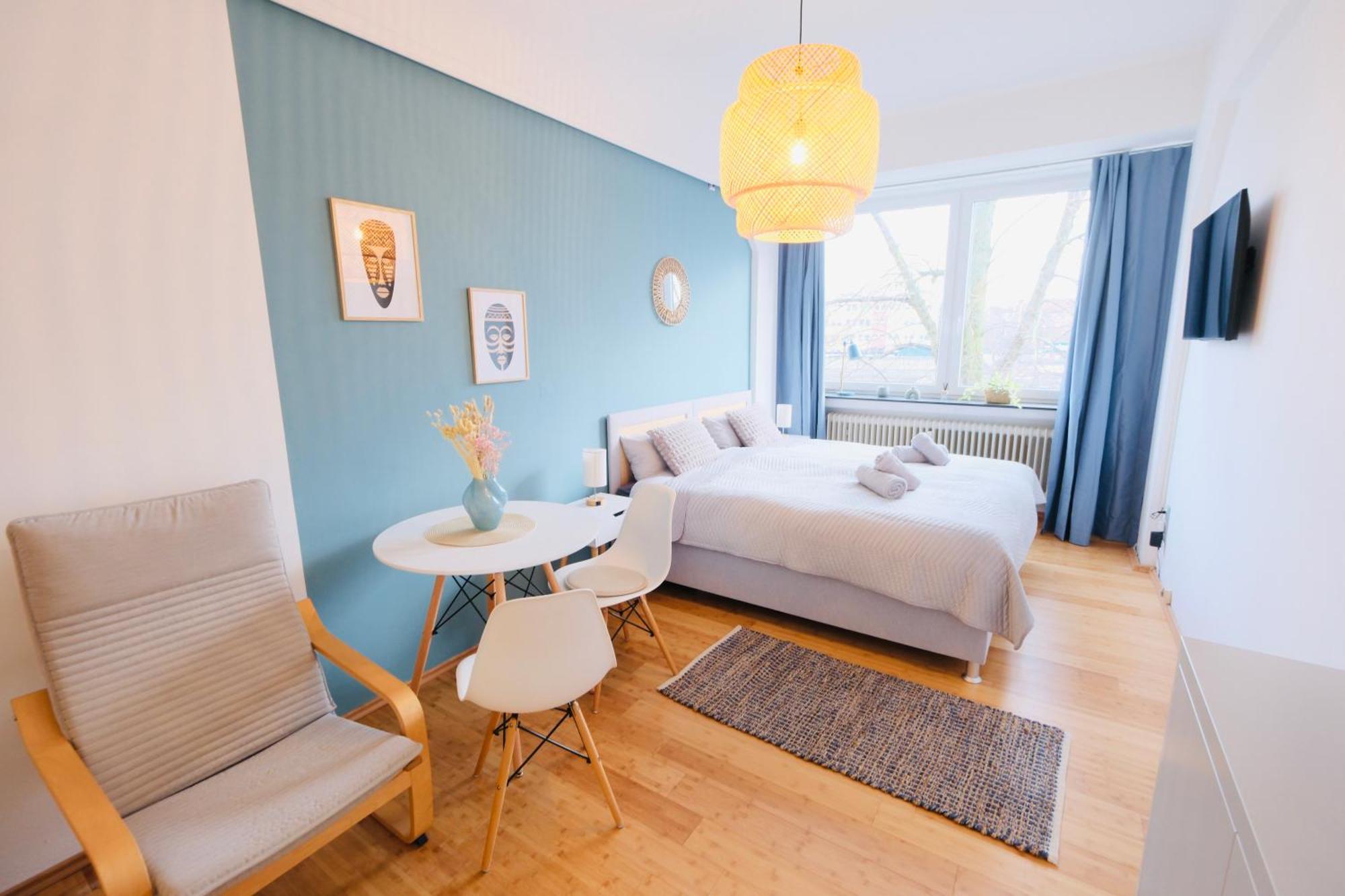 Modernes Studio-apartment Zentral Gelegen Apartment *